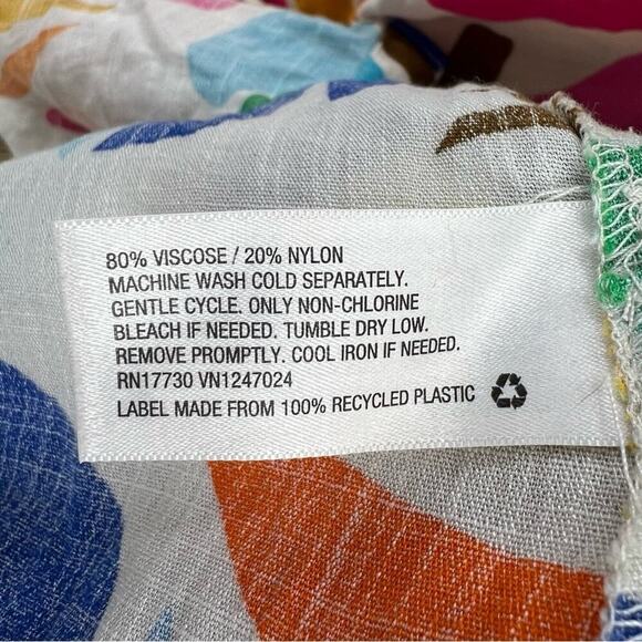 Tabitha Brown for Target Botanical 2 Piece Top & Pants Set Sz M - Picture 6 of 12